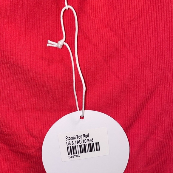 New Princess Polly Red Stormi Top - Picture 13 of 13